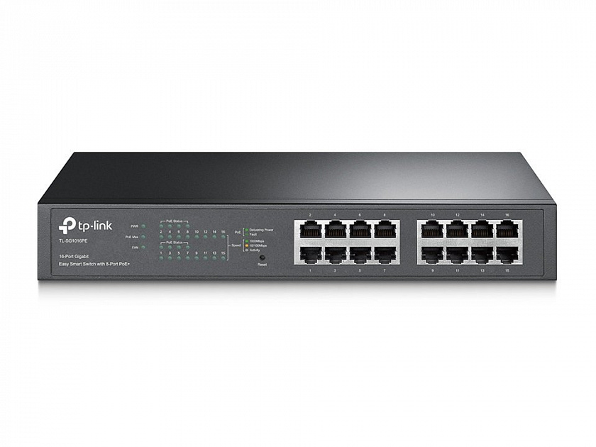 TL-SG1016PE Коммутатор 16-портовый - YUM