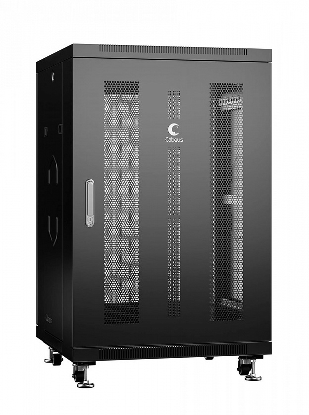ND-05C-18U60/80-BK (8562c) Шкаф напольный 19-дюймовый, 18U - YUM