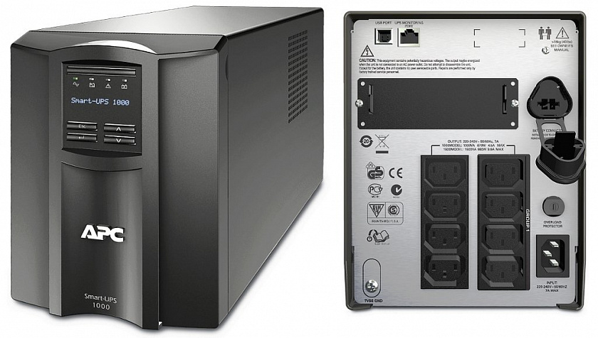 SMT1000I APC Smart-UPS 1000 ВА Источник бесперебойного питания - YUM