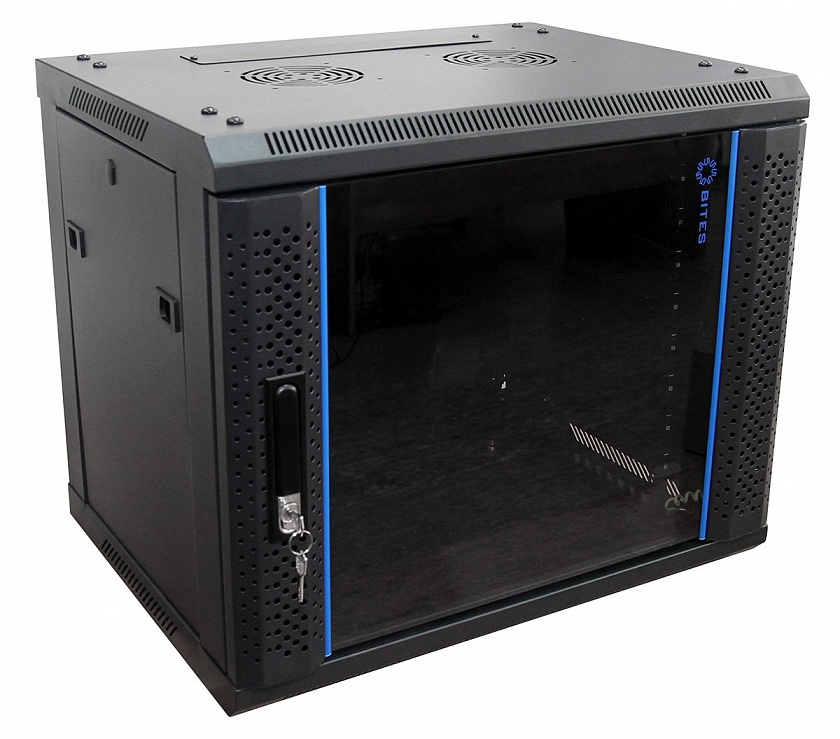 TC6403-09B Шкаф настенный 19", 9U - YUM