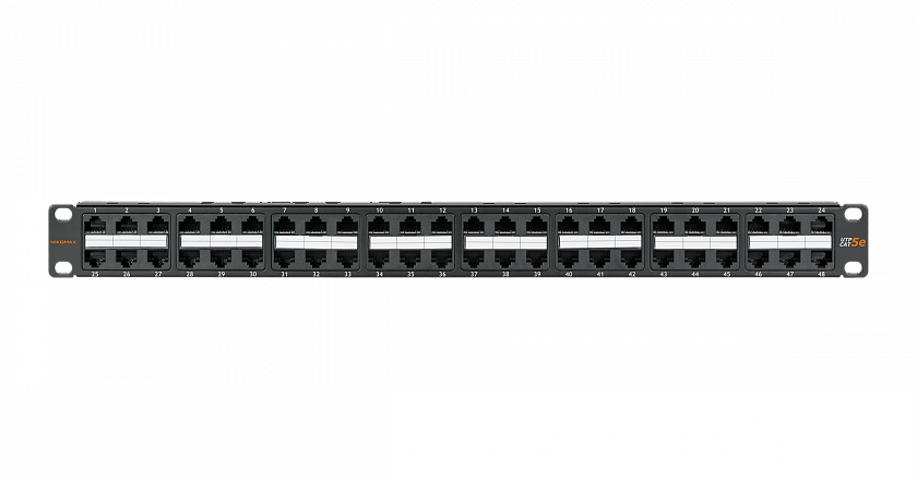 NMC-RP48UD2-1U-BK Патч-панель 19" - YUM