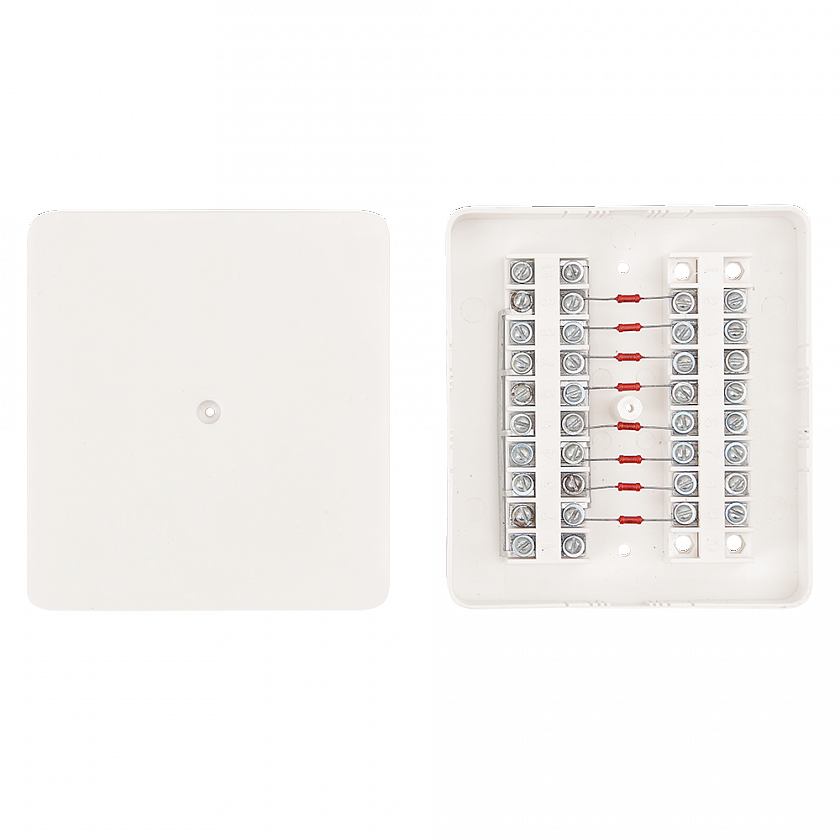 KRA-4 75 Om white Коробка на 4 абонента - YUM