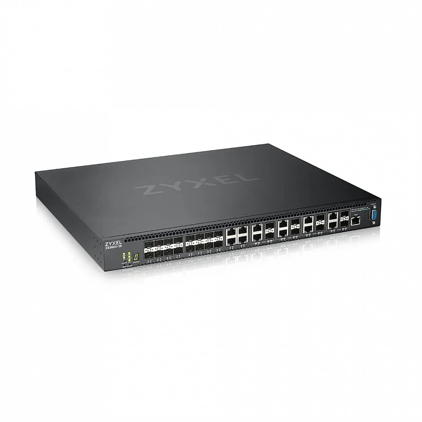 XS3800-28-ZZ0101F Коммутатор гибридный мультигигабитный L3 - YUM
