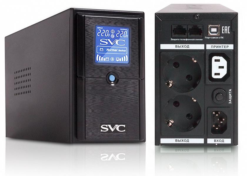 SVC V-650-L-LCD Источник бесперебойного питания - YUM