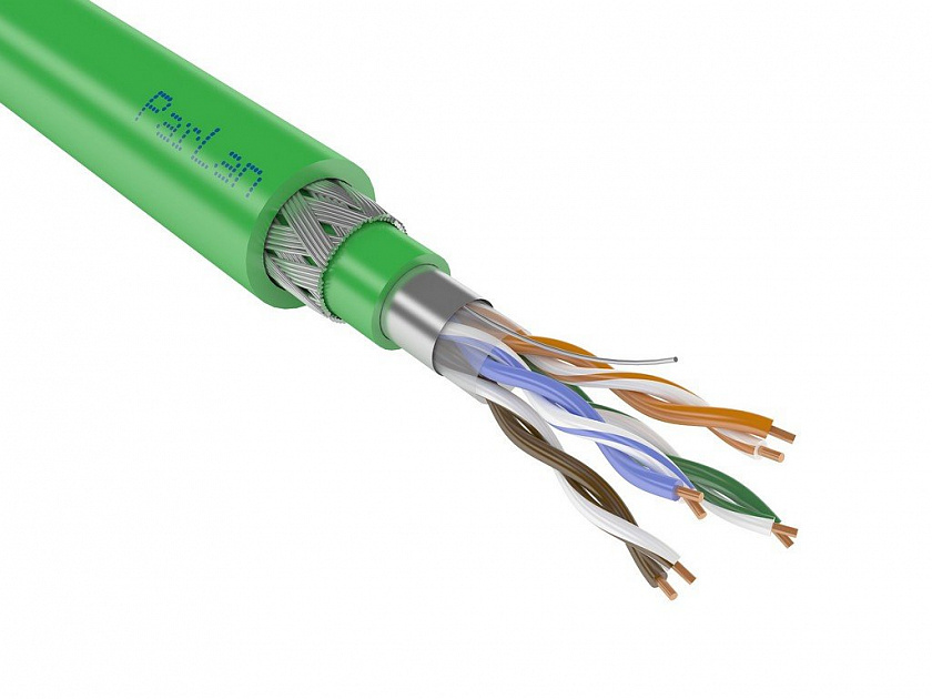 ParLan ARM PS F/UTP Cat5e PVCLS нг(А)-FRLSLTx 2х2х0,52 Кабель «витая пара» (LAN) в броне - YUM