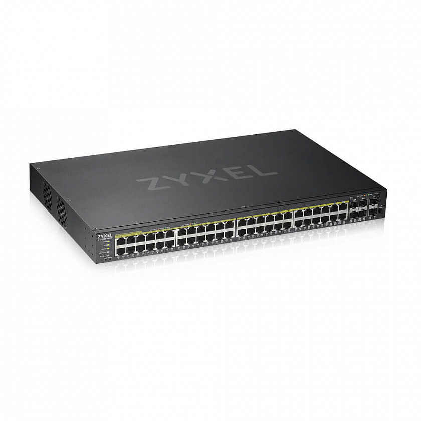 GS192048HPV2-EU0101F Гибридный Smart коммутатор PoE+ NebulaFlex rack 19", 44xGE PoE+, 4xCombo (SFP/RJ-45 PoE+), 2xSFP - YUM