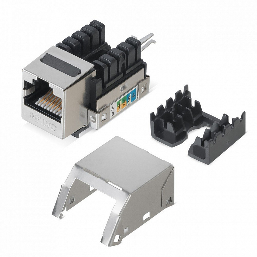 WR-KJ-RJ45-C5E-SH-90 Вставка Keystone Jack RJ-45 - YUM
