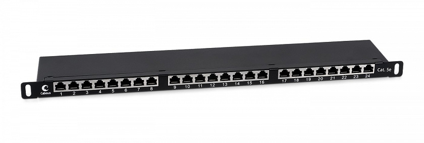 PLHD-24-Cat.5e-SH-Dual-0,5U (9650c) Патч-панель 19" - YUM
