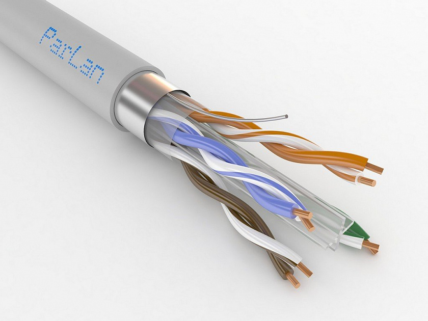 ParLan F/UTP Cat6 4х2х0,57 PVC Кабель «витая пара» (LAN) для структурированных систем связи - YUM