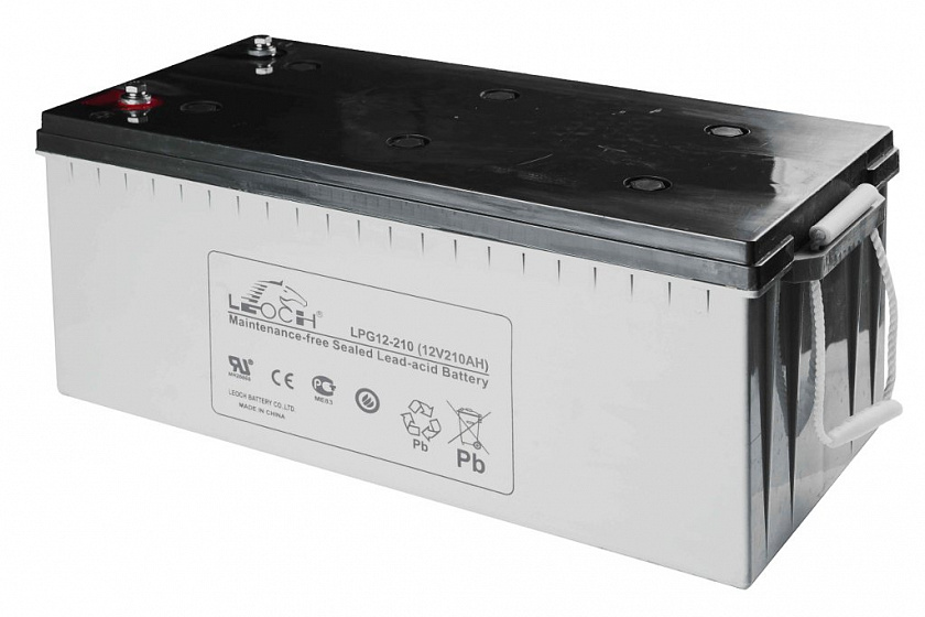 LEOCH LPG 12-210 Аккумулятор герметичный свинцово-кислотный - YUM