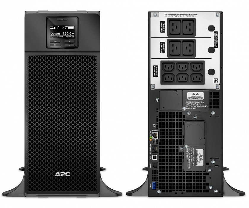 SRT6KXLI APC Smart-UPS SRT 6000 ВА RM Источник бесперебойного питания - YUM