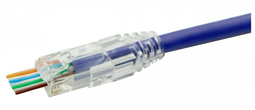PLEZ-8P8C-UA-C5-100 (100 шт) Разъем RJ-45 - YUM