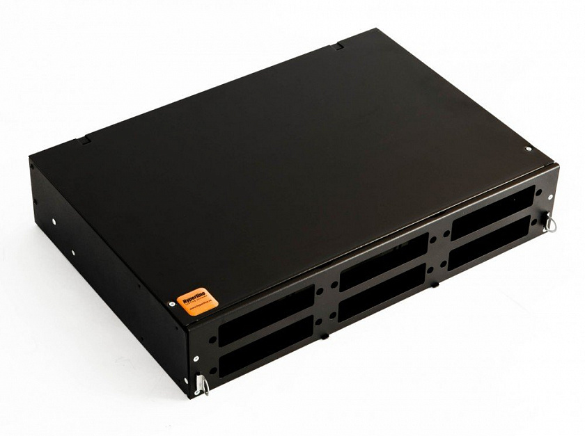 FO-19V-2U-6xSLT-W130H30-48UN-BK Кросс оптический 19'' - YUM