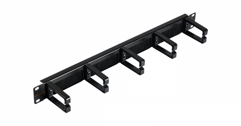 NMC-OP530HB-1U-BK-2 (2 шт) Кабельный органайзер 19" - YUM
