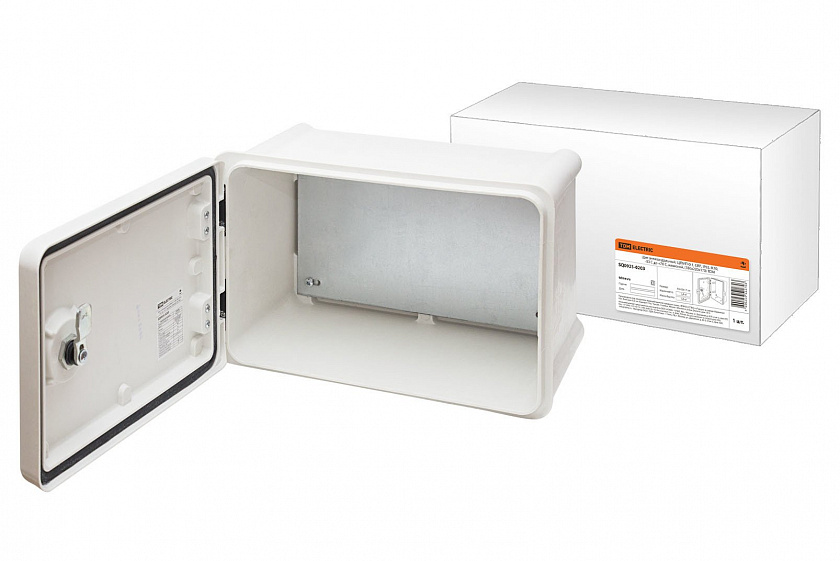 ЩПМП-0-1, GRP, IP65, IK10, 330х220х170 Бокс пластиковый антивандальный - YUM