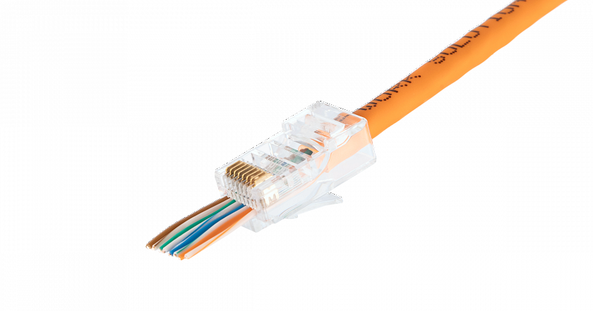 NMC-RJ88RZ50UE1-PT-100 (100 шт) Разъем RJ-45 - YUM