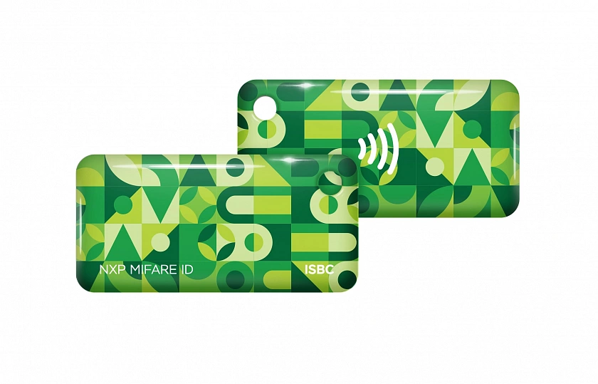 ISBC Mifare ID Standard (зеленый) Брелок - YUM