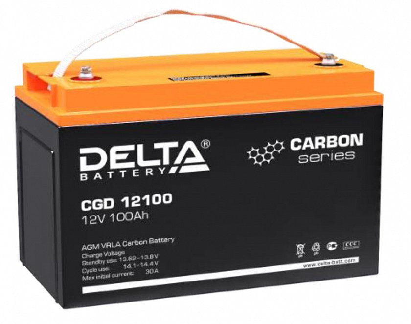 Delta CGD 12100 Аккумулятор герметичный свинцово-кислотный - YUM