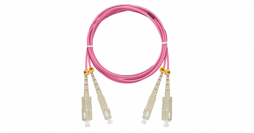 NMF-PC2M4C2-SCU-SCU-002 Патч-корд оптический многомодовый - YUM