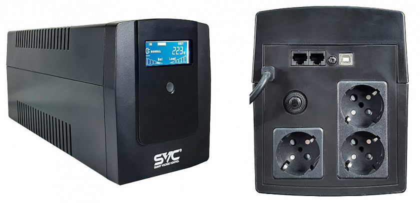 SVC V-1500-R-LCD Источник бесперебойного питания - YUM
