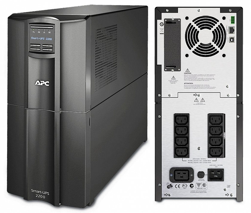 SMT2200I APC Smart-UPS 2200 ВА Источник бесперебойного питания - YUM
