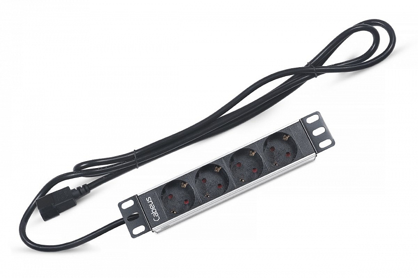 PDU-4P-2IEC (7293c) Блок розеток 19" - YUM