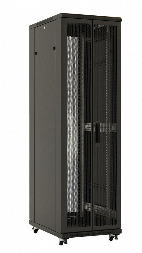 TTB-3288-DD-RAL9004 Шкаф напольный 19-дюймовый, 32U - YUM