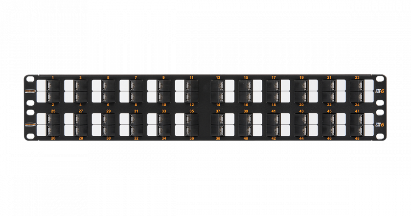 NMC-RP48UE2-AN-2U-BK Патч-панель 19" - YUM