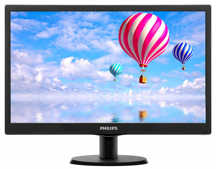 PHILIPS 203V5LSB26 (10/62) 19.5" черный Монитор LCD 19,5 дюймов - YUM