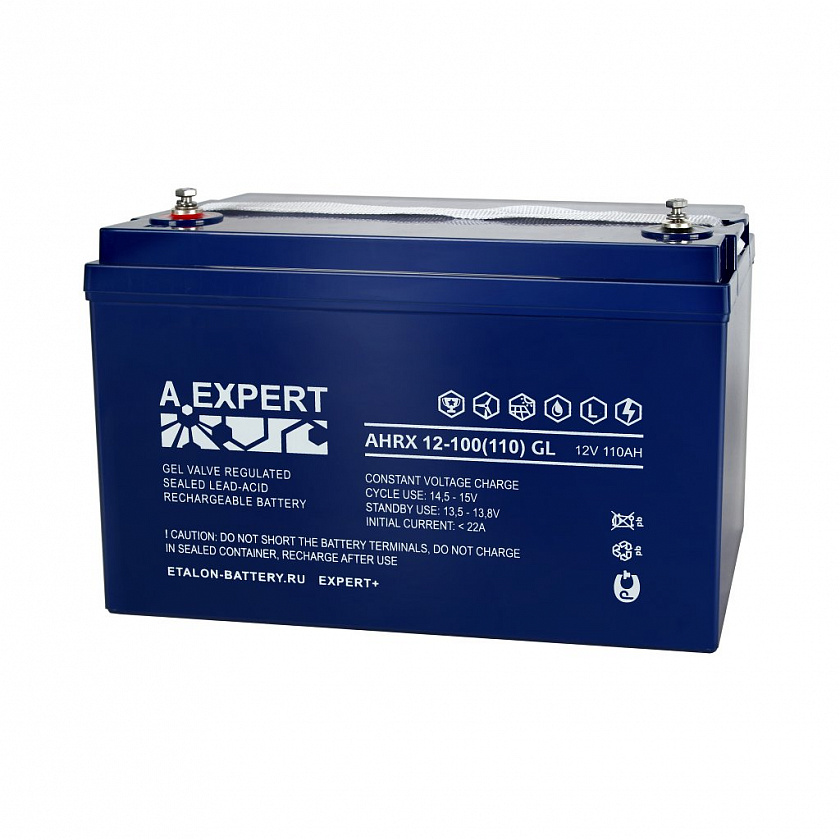 ETALON A.EXPERT AHRX 12-100 (110) GL Аккумулятор герметичный свинцово-кислотный - YUM