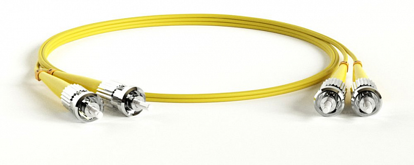 FC-D2-9-ST/UR-ST/UR-H-1M-LSZH-YL Патч-корд волоконно-оптический ST-ST - YUM