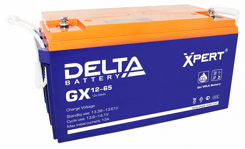 Delta GX 12-65 Аккумулятор герметичный свинцово-кислотный - YUM