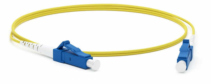 FC-S2-9-LC/UR-LC/UR-H-1M-LSZH-YL Патч-корд волоконно-оптический одномодовый - YUM