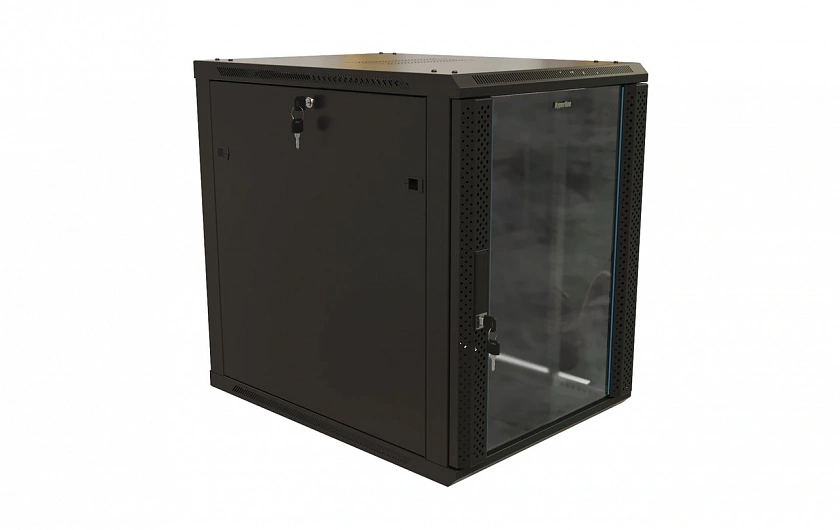 TWB-2268-GP-RAL9004 Шкаф настенный 19", 22U - YUM