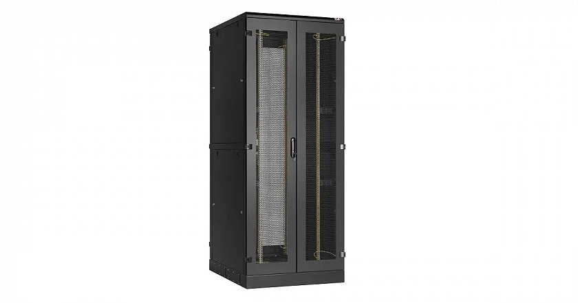 TFA-428012-WHWH-BK Напольный шкаф 19", 42U - YUM