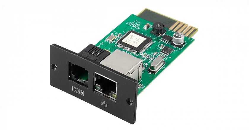 GL-UPS-OL-SNMP-RK Модуль системы управления и мониторинга по протоколу SNMP - YUM