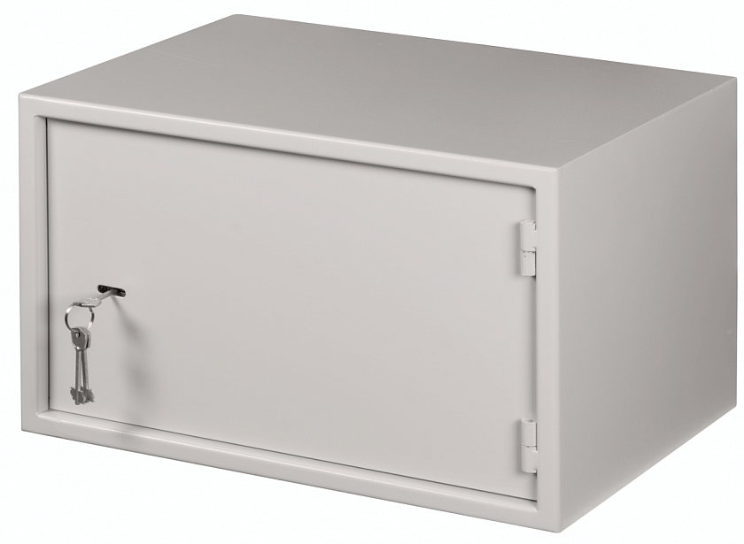 EC-WS-075240-GY Шкаф телекоммуникационный 19” настенный антивандальный - YUM