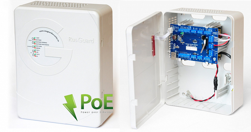 ACS-102-CE-B (POE) Контроллер СКУД сетевой - YUM