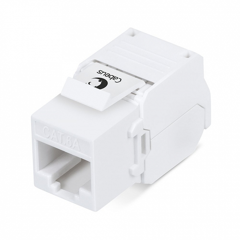 KJ-RJ45-Cat.6A-180-Toolless (7964c) Вставка Keystone Jack RJ-45 - YUM