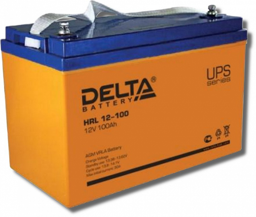 Delta HRL 12-100 X Аккумулятор герметичный свинцово-кислотный - YUM