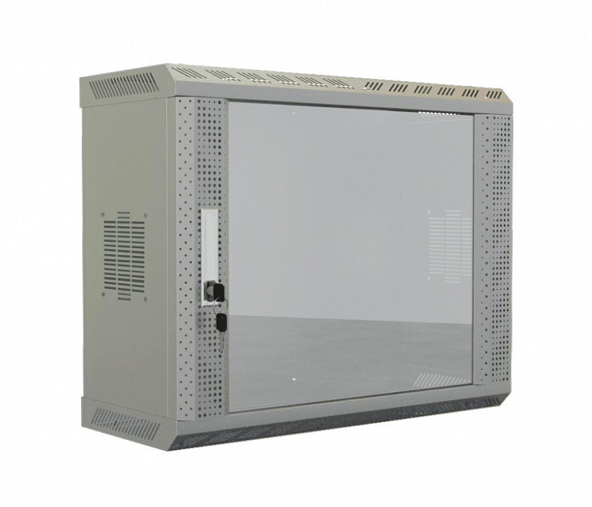 TWS-0925-GP-RAL7035 Шкаф настенный 19", 9U - YUM