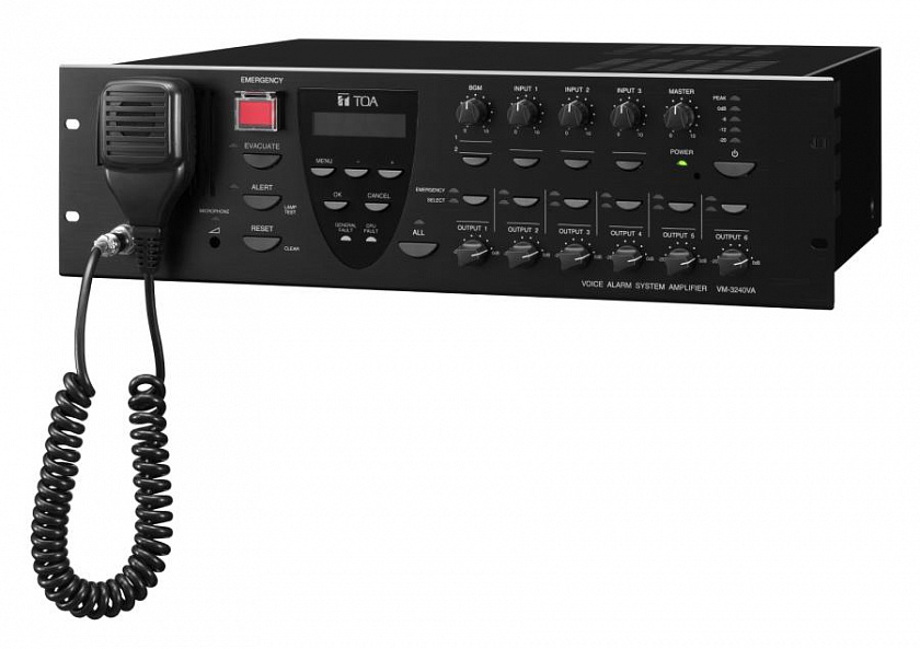 VM-3360VA CE (TOA) Системный контроллер со встроенным усилителем - YUM