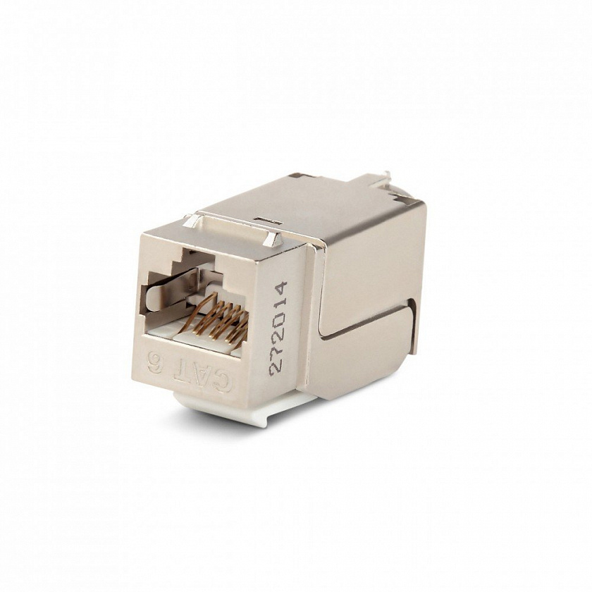 KJNE-8P8C-C6-90-SH-F-WH Вставка Keystone Jack RJ-45 - YUM