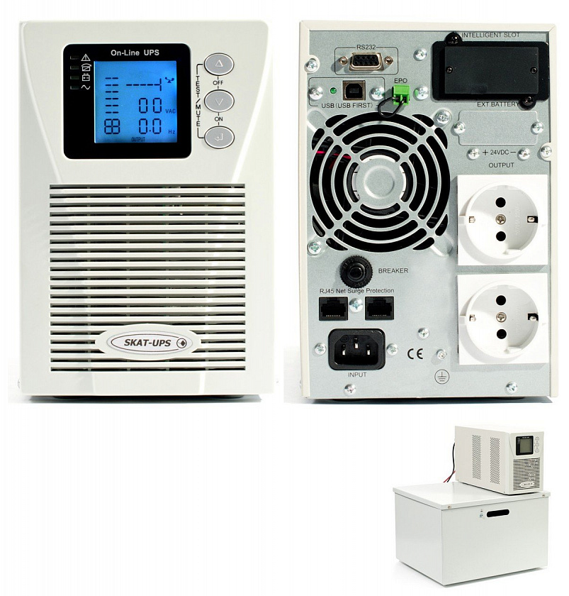 SKAT UPS 1000 (24V) (491) Источник бесперебойного питания - YUM