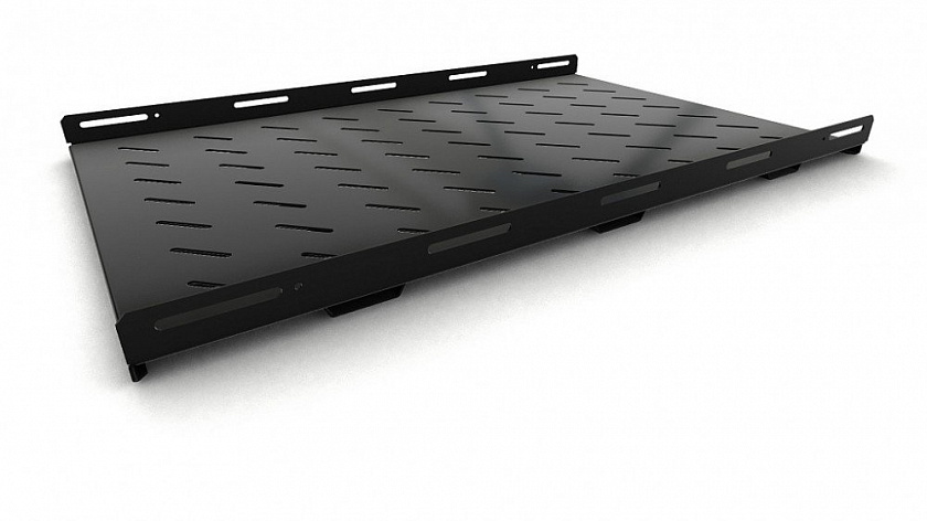 TSH3H-850-RAL9004 (TSH3H-850-RAL9005) Полка 19" - YUM