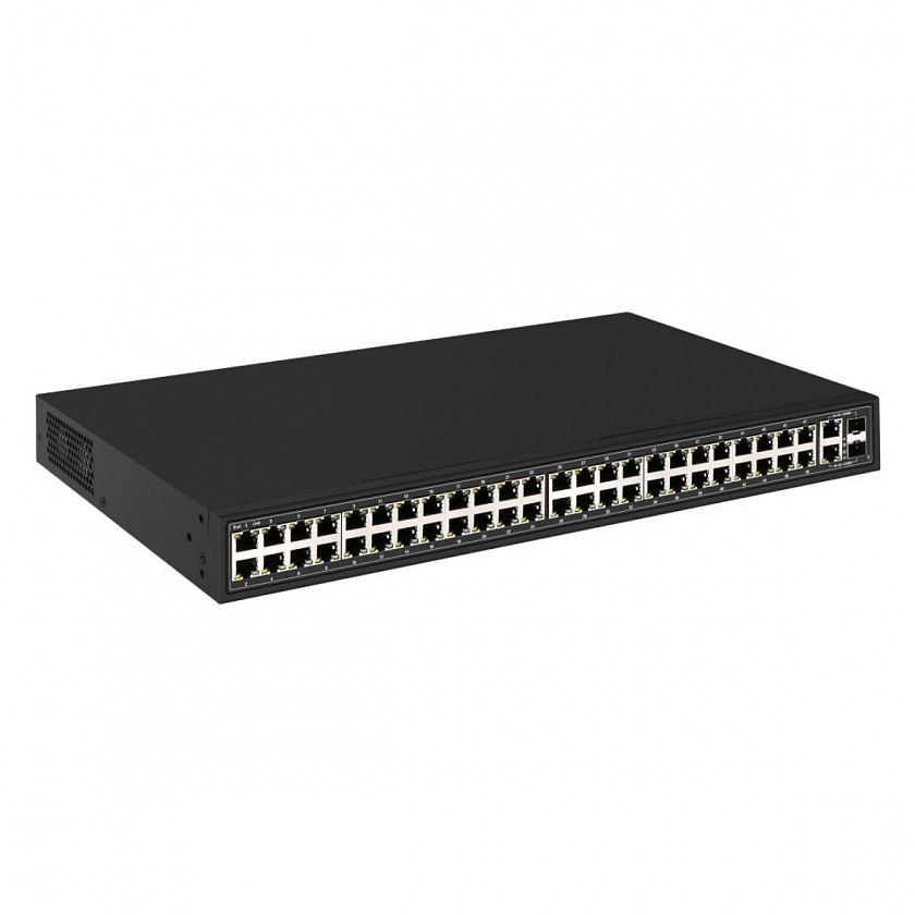 SW-64822(700W) Коммутатор 48-портовый Fast Ethernet с PoE - YUM