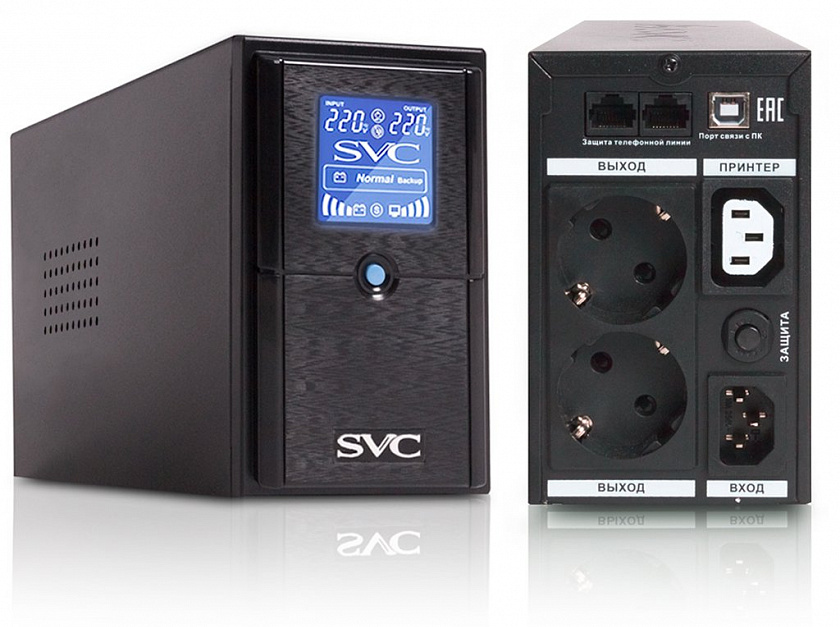 SVC V-600-L-LCD Источник бесперебойного питания - YUM