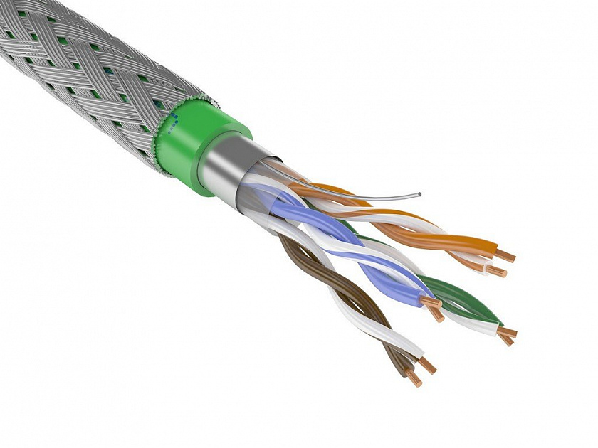ParLan ARM F/UTP Cat5e PVCLSнг(А)-FRLSLTx 2х2x0,52 Кабель «витая пара» (LAN) в броне - YUM