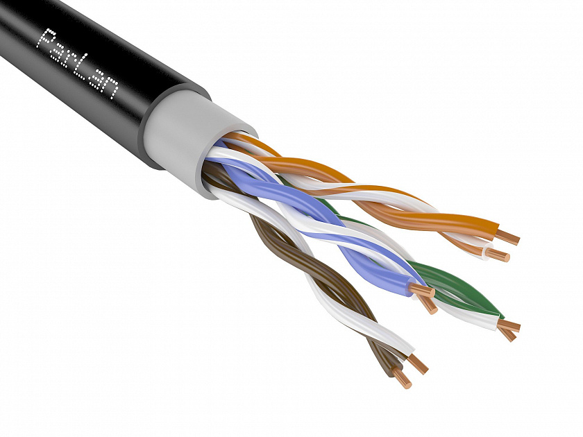 ParLan U/UTP Cat5e PVC/PE 4х2х0,52 100м Кабель «витая пара» (LAN) для структурированных систем связи - YUM