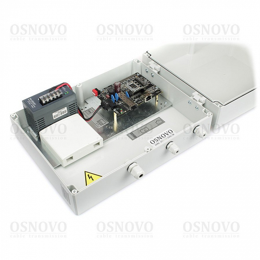 OMC-1000-11HX/W Медиаконвертер оптический - YUM